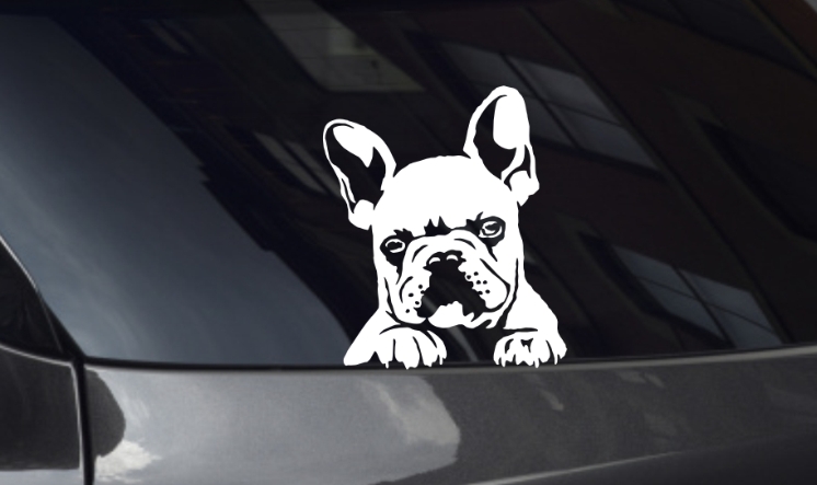 bulldog sticker